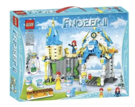 Конструктор Frozen Холодное сердце Зимняя резиденция 581 дет 20054